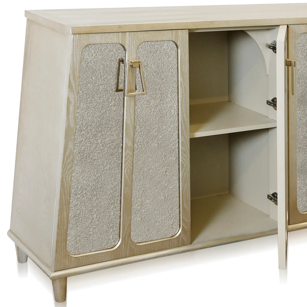 CHAMPAGNE FINISH SIDEBOARD