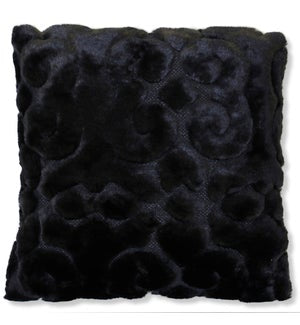 BLACK SCULPTURE PILLOW