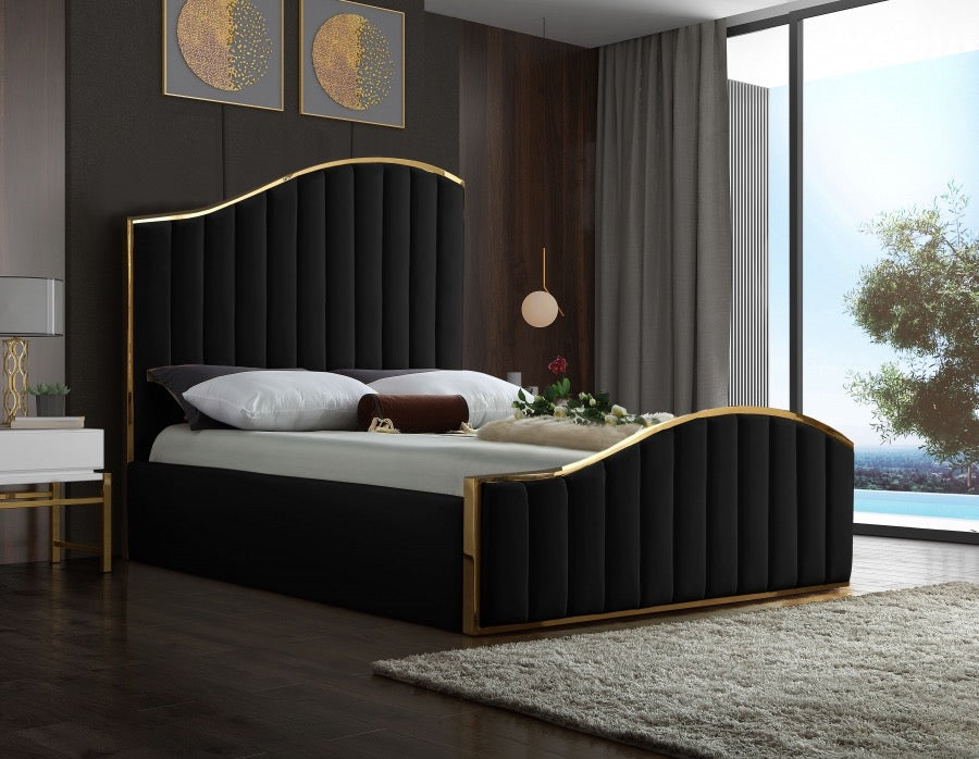 Jolie Velvet Bed