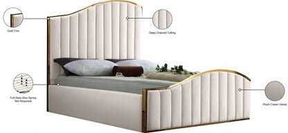 Jolie Velvet Bed