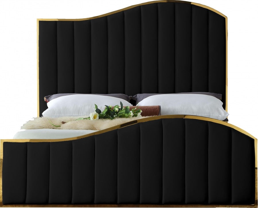 Jolie Velvet Bed