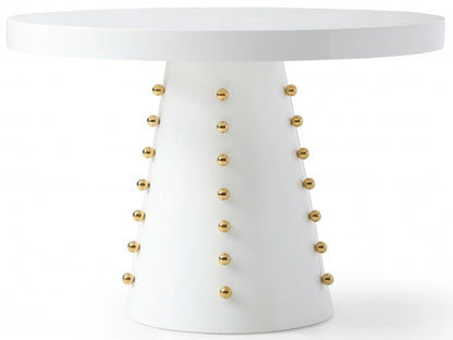 WHITE DINNING TABLE