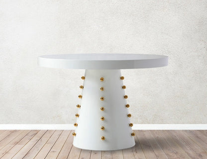 WHITE DINNING TABLE
