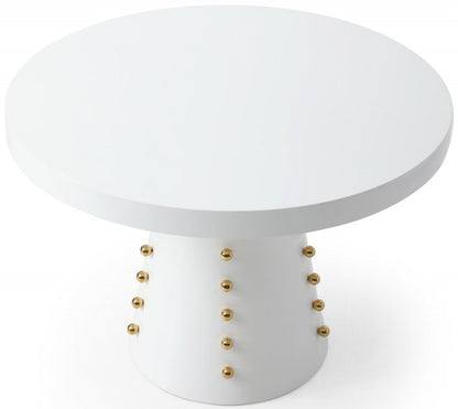 WHITE DINNING TABLE