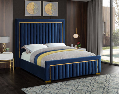 Dolce Velvet Queen Bed