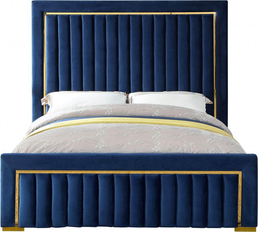 Dolce Velvet Queen Bed