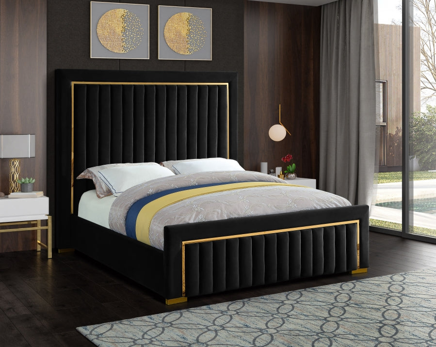 Dolce Velvet Queen Bed