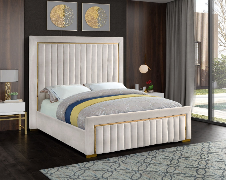 Dolce Velvet Queen Bed