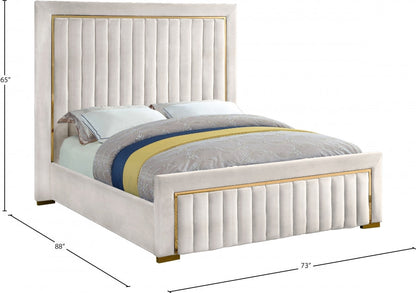 Dolce Velvet Queen Bed