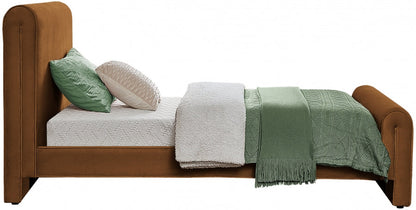 Sloan Velvet Twin Bed