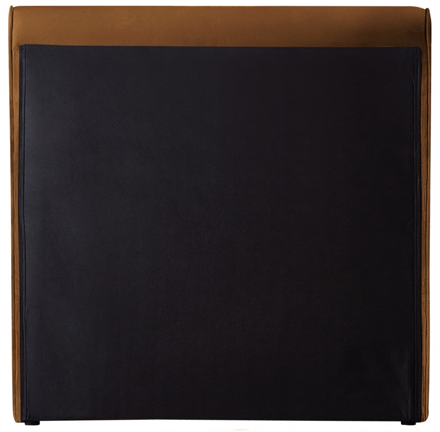 Sloan Velvet Twin Bed