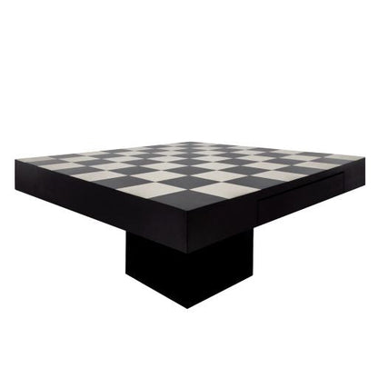 32X32 RESIN CHESS SET | Black/White