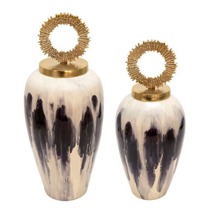 24H VASE W/ LID | White