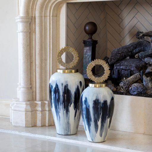 24H VASE W/ LID | White