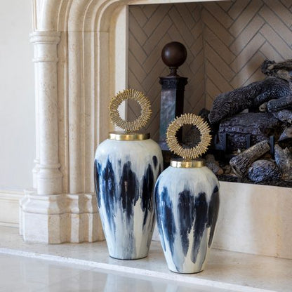 24H VASE W/ LID | White