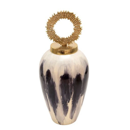 24H VASE W/ LID | White