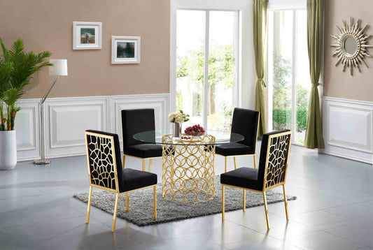 GOLD INTERTWINED TABLE