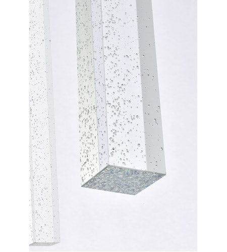 9 PENDANT SATIN GOLD FINISH