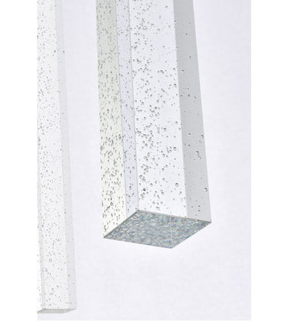 9 PENDANT SATIN GOLD FINISH