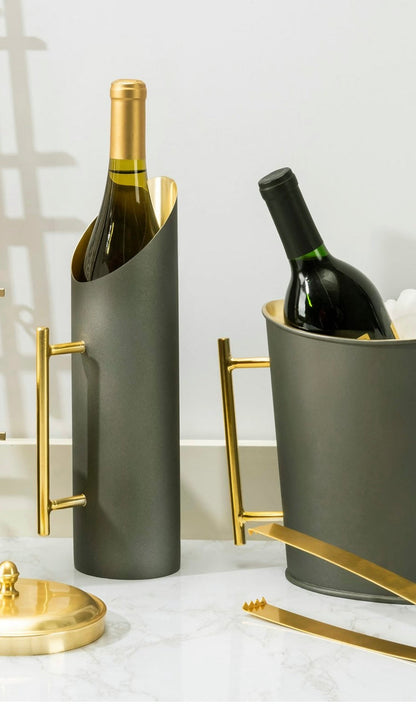 GOLD WINE  PITCHER