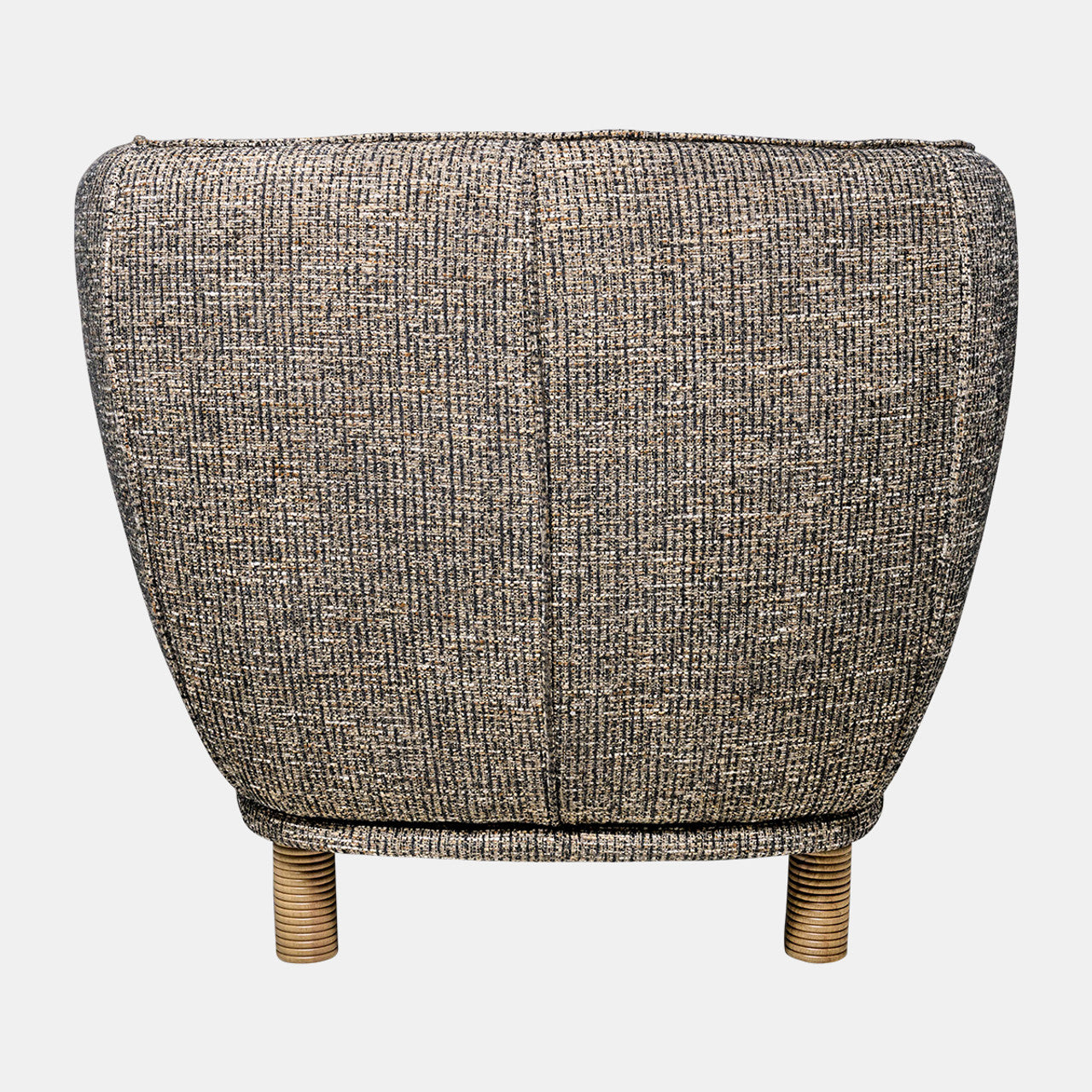 High Back Accent Chair, Peppercorn
