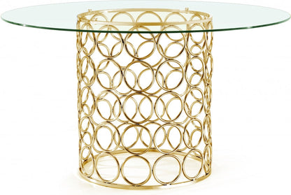 GOLD INTERTWINED TABLE
