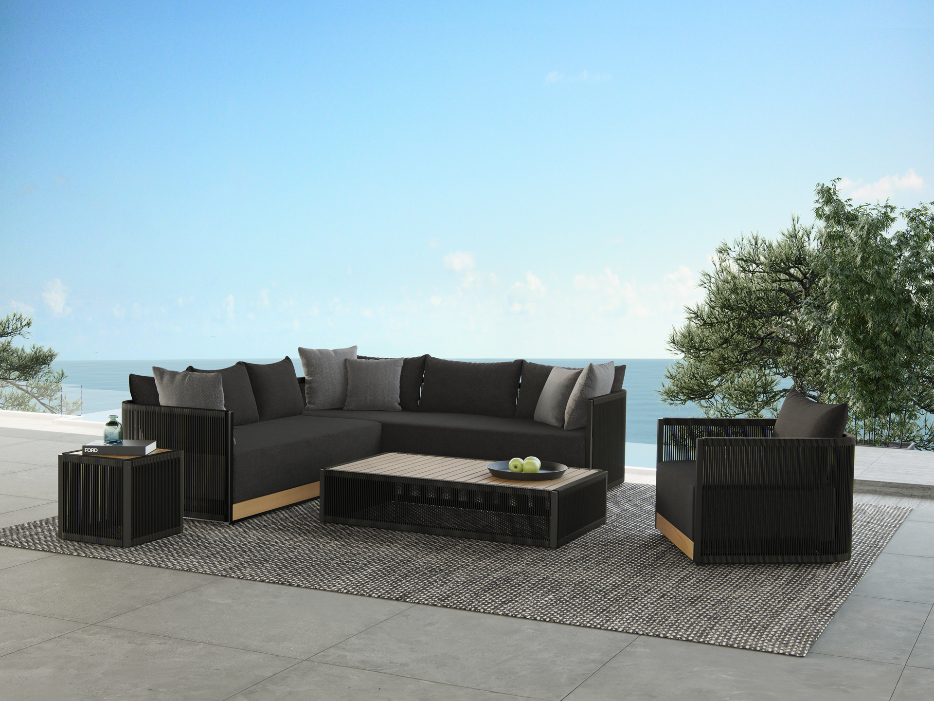 Clifton Outdoor Corner Sectional