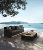 Clifton Outdoor Sofa - Peppercorn Fabric
