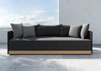 Clifton Outdoor Sofa - Peppercorn Fabric
