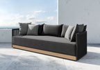 Clifton Outdoor Sofa - Peppercorn Fabric