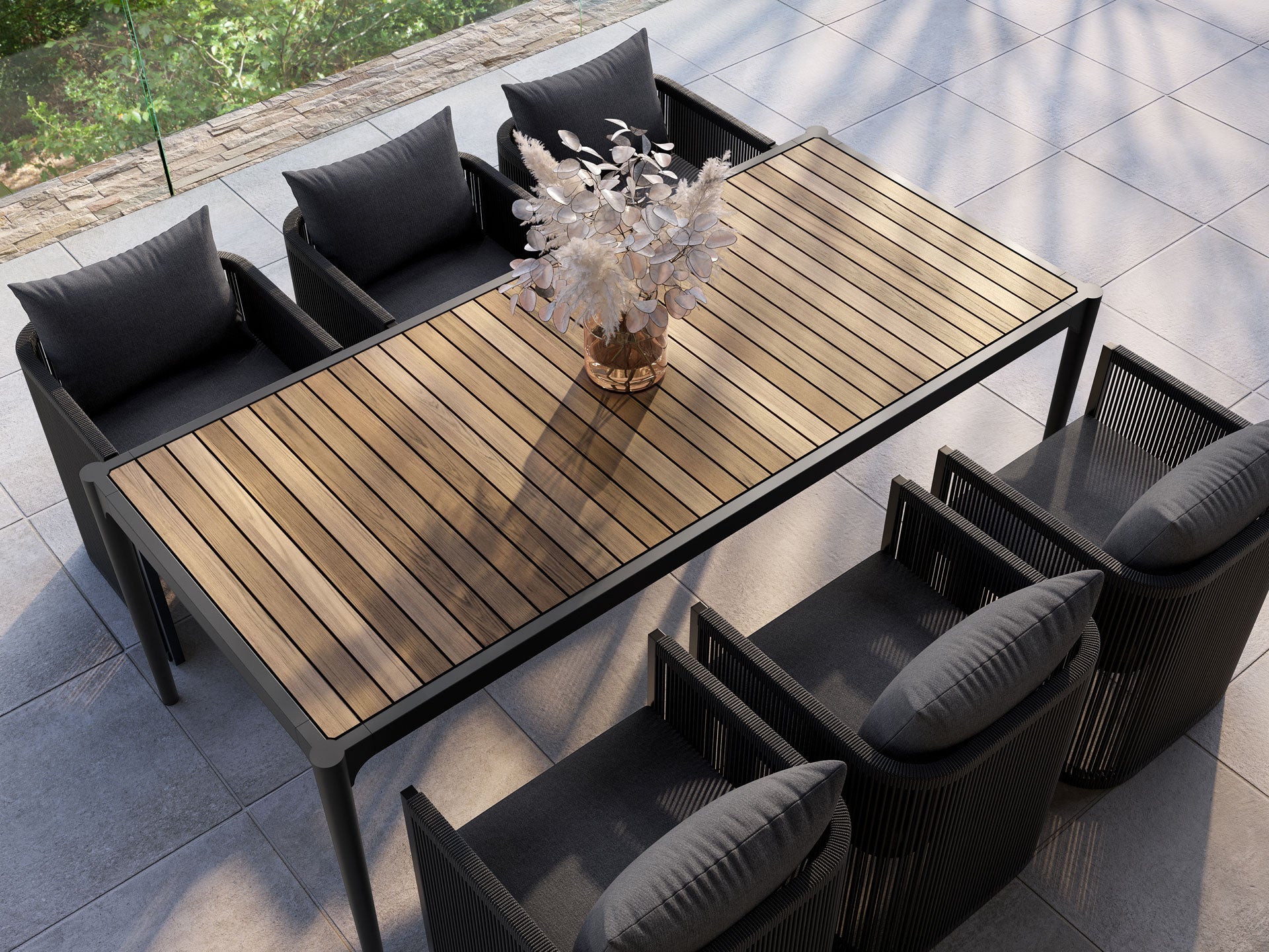 Clifton Outdoor Dining Table - Teak