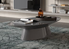 Sullivan Coffee Table - Glossy Dark Gull Gray