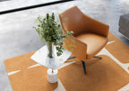 Clayton Accent Chair - Turmeric Leather