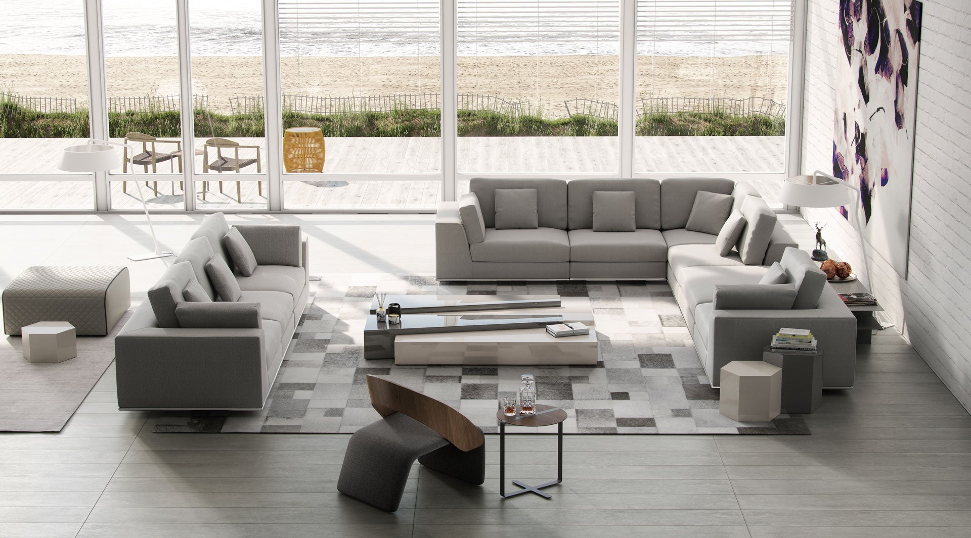 James Accent Chair - Deep Caviar Fabric