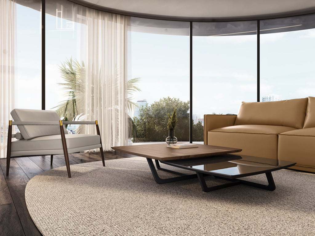 Giulia Sofa - Soft Sand Fabric