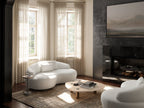 Rio Sofa - Cream Mesh Fabric