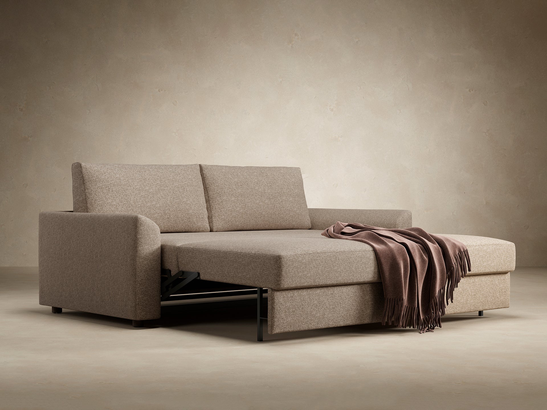 Neah Curved Arms Sofa Bed