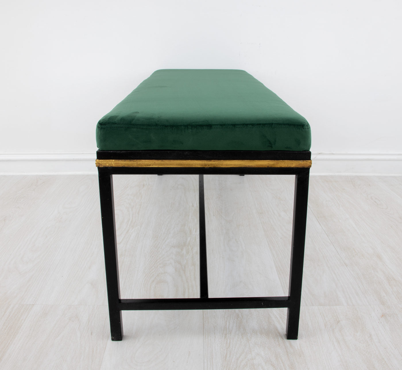 Black and Gold Long Bench