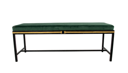 Black and Gold Long Bench