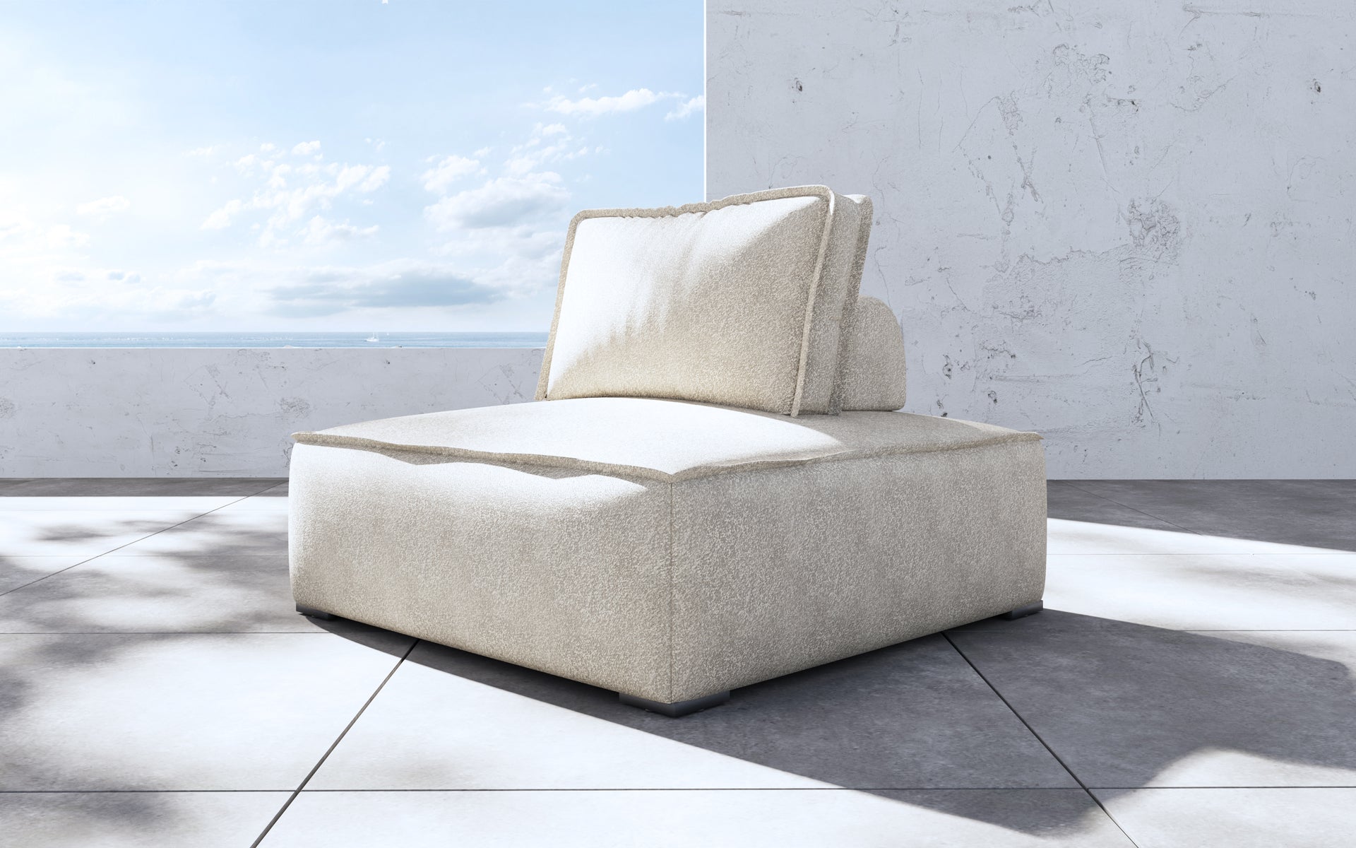 Hampton Outdoor Chair - Textured Greige