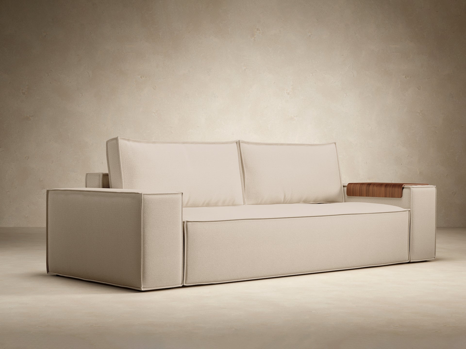 Newilla Wide Arms Sofa Bed