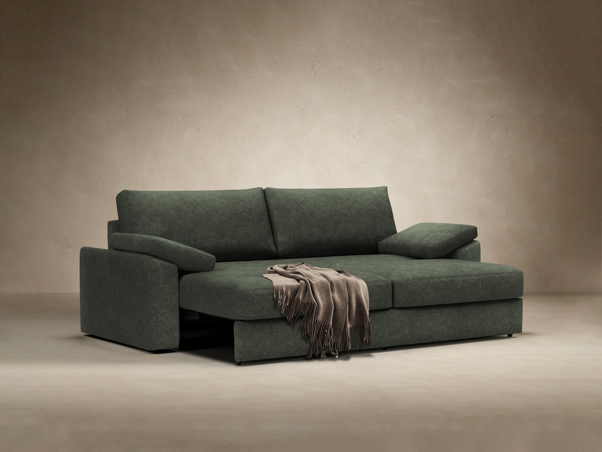 Vilander Cushion Arms Sofa Bed