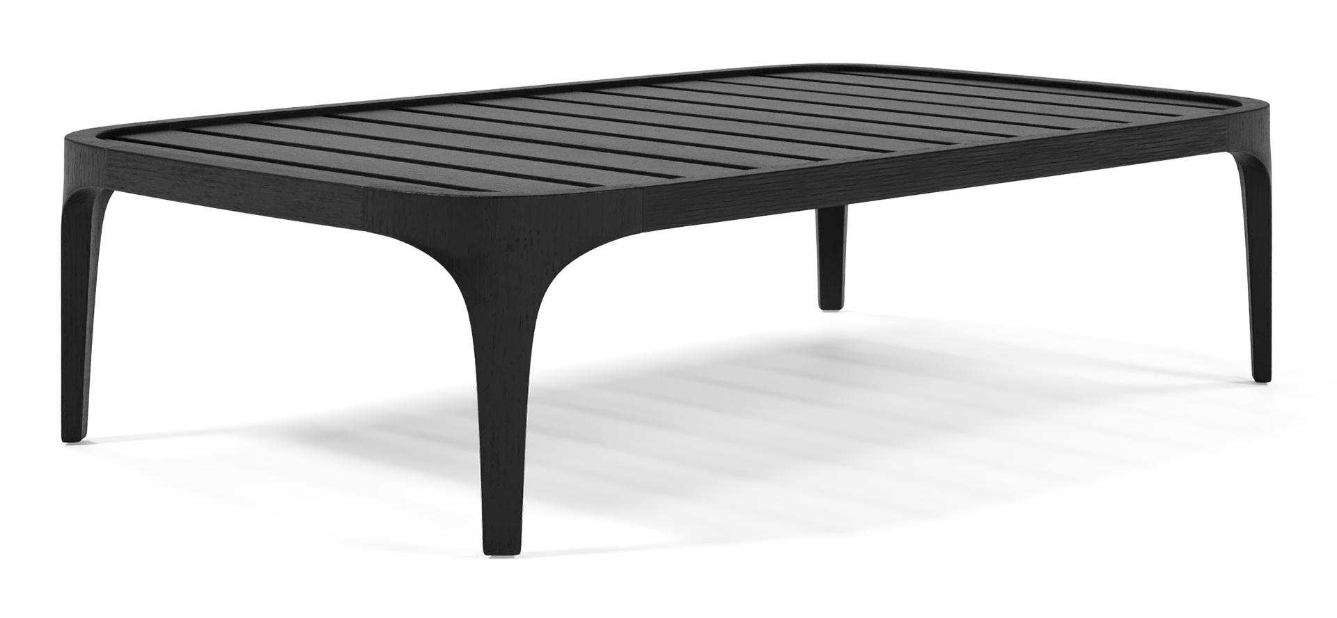 Agean Outdoor Coffee Table - Ebony Stain