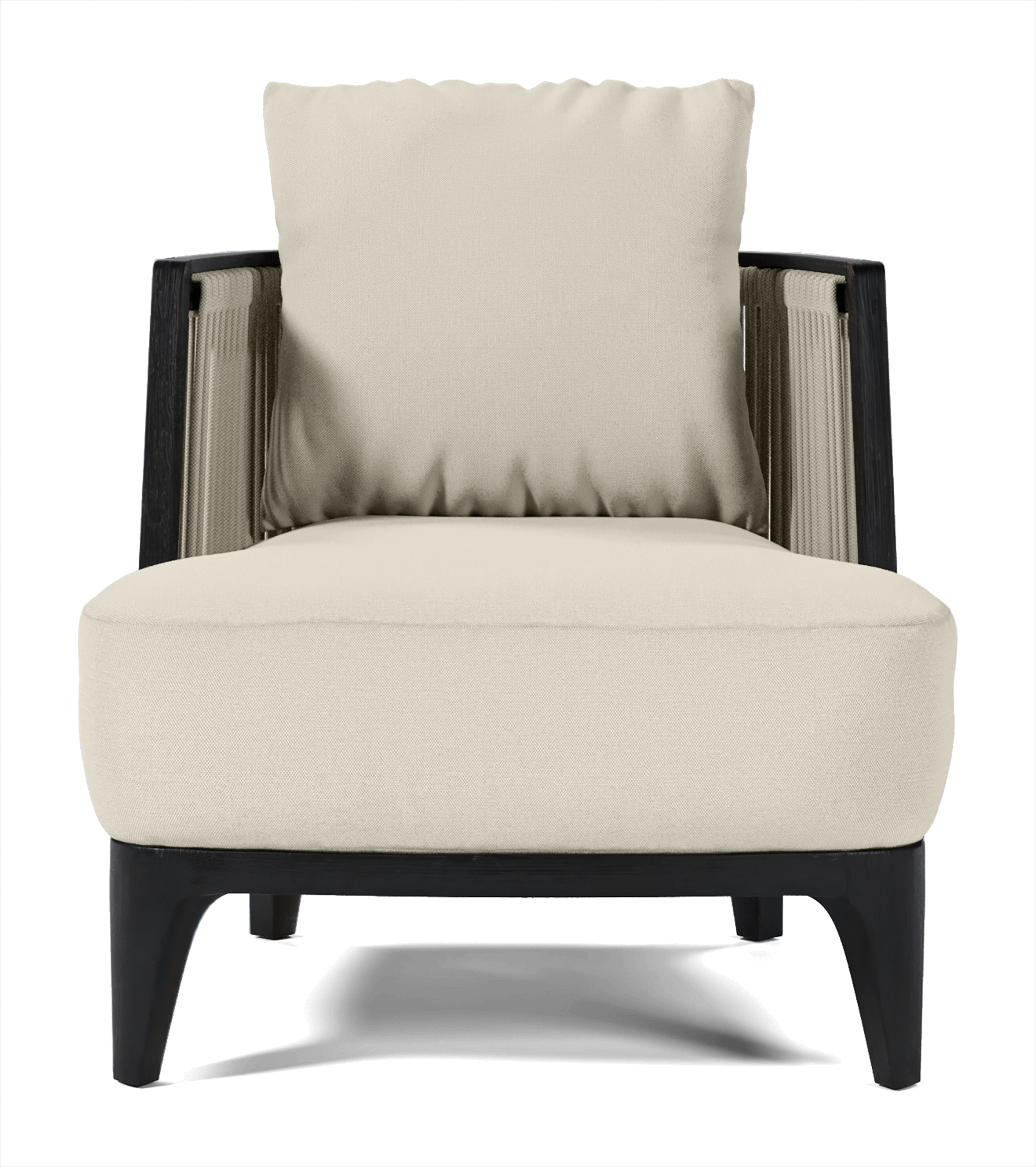 Agean Outdoor Chair - Biscuit Fabric