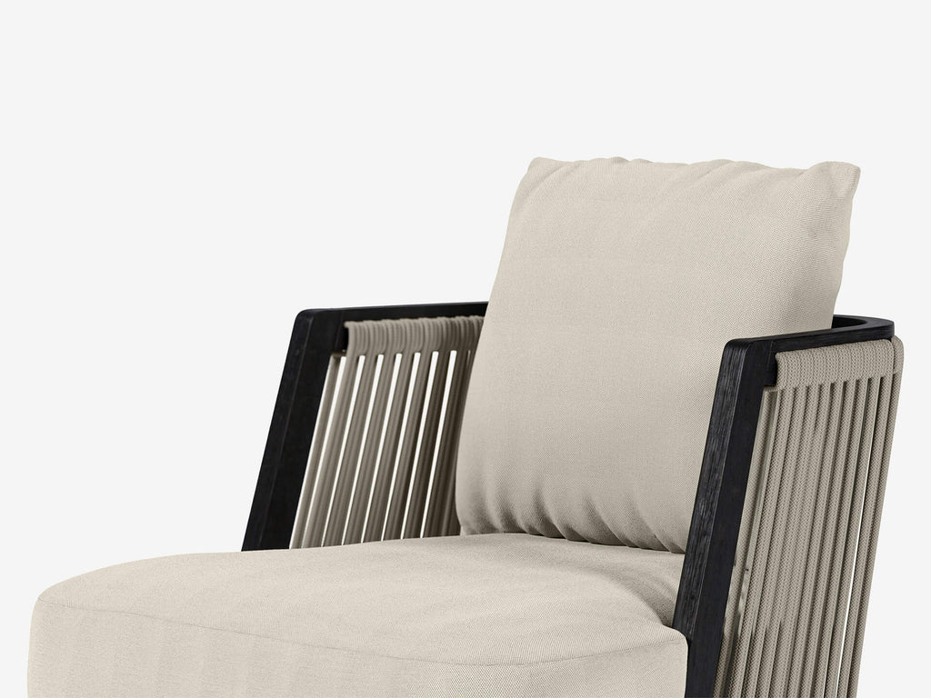 Agean Outdoor Chair - Biscuit Fabric