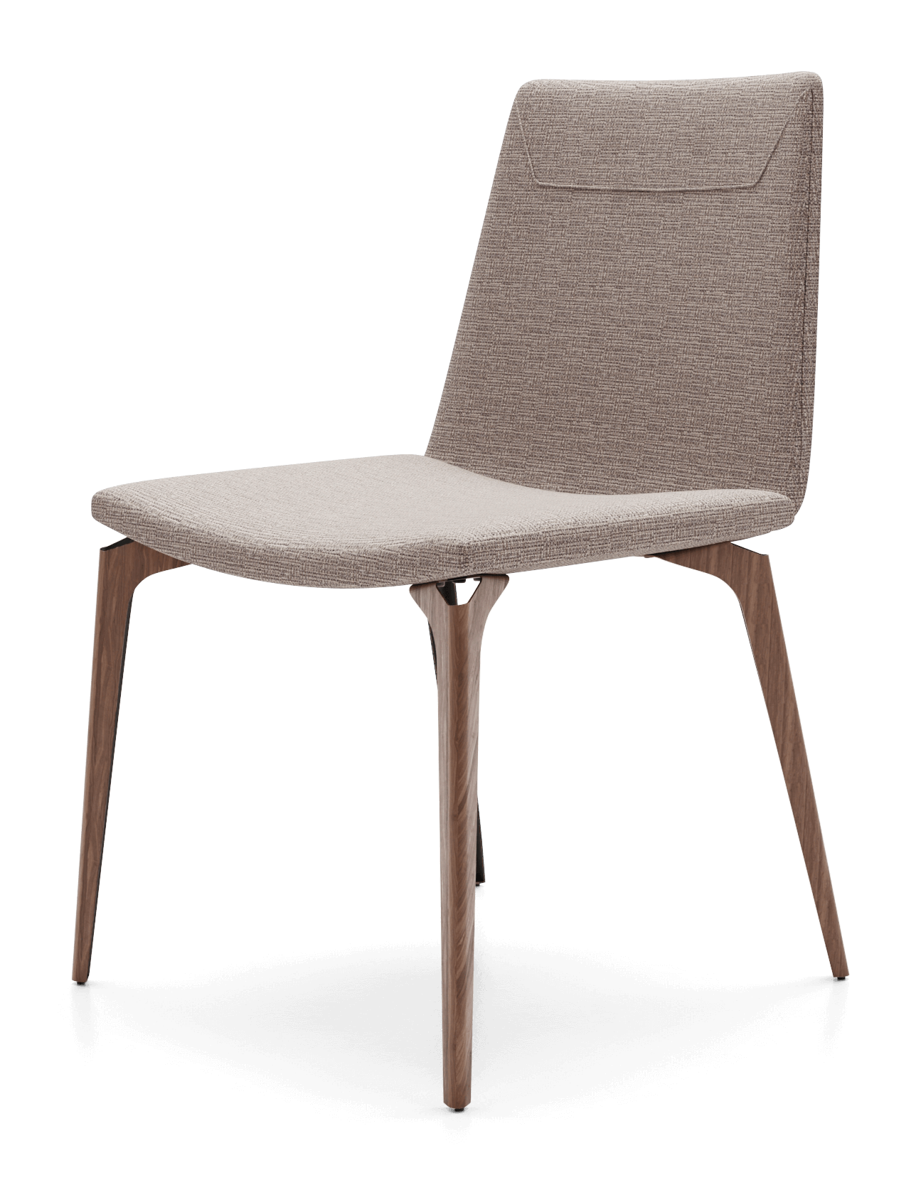 Turin Dining Chair - Smoke Fabric