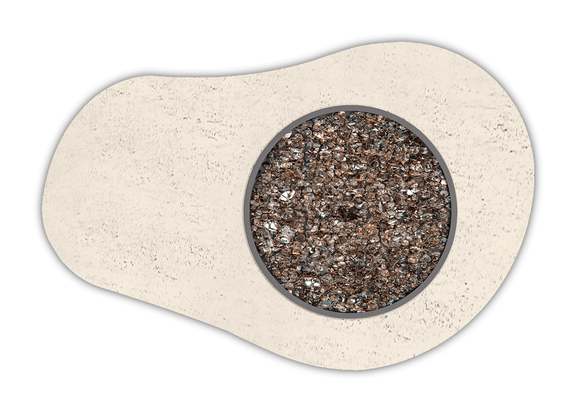 Mykonos Outdoor Fire Pit