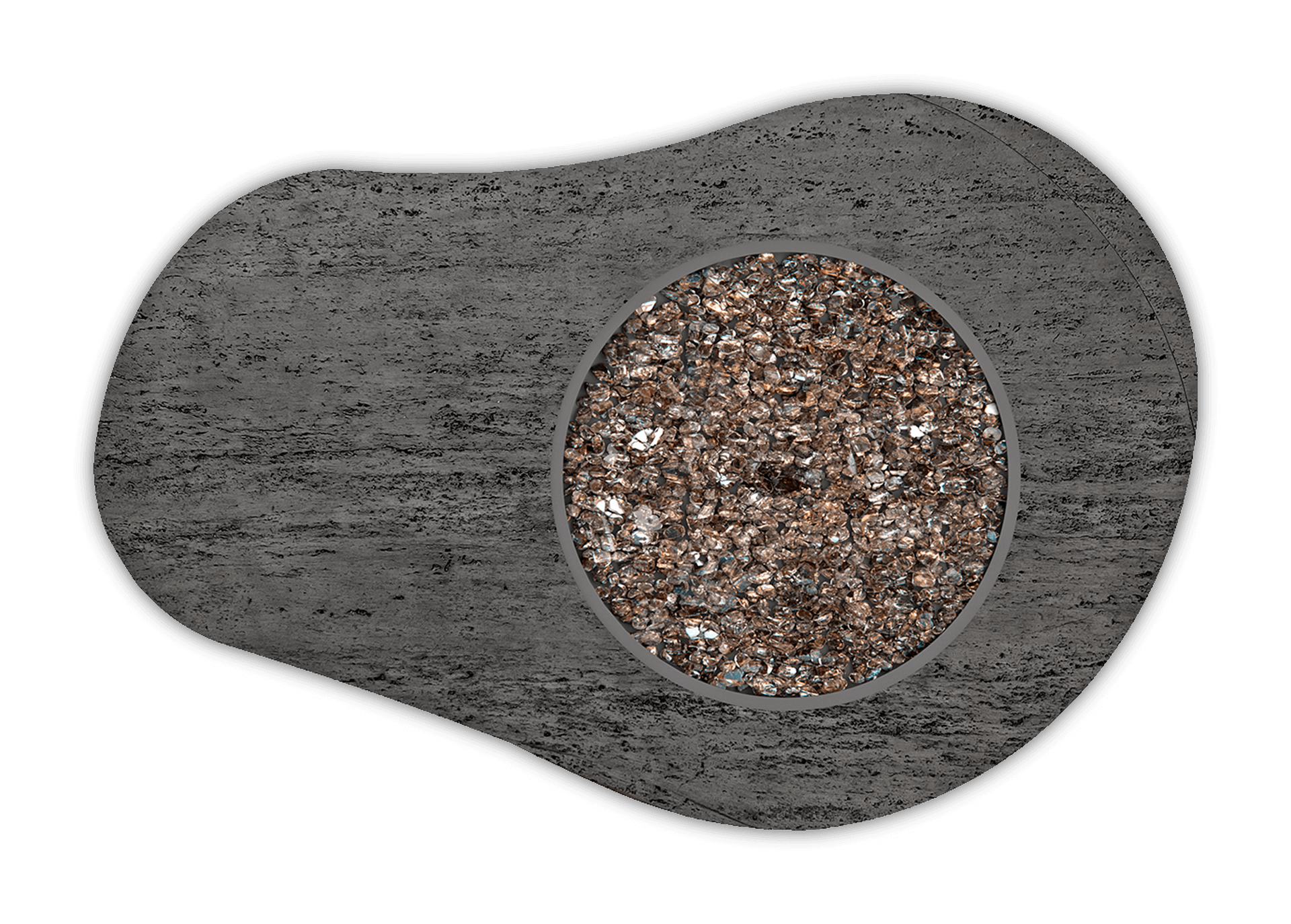 Mykonos Outdoor Fire Pit