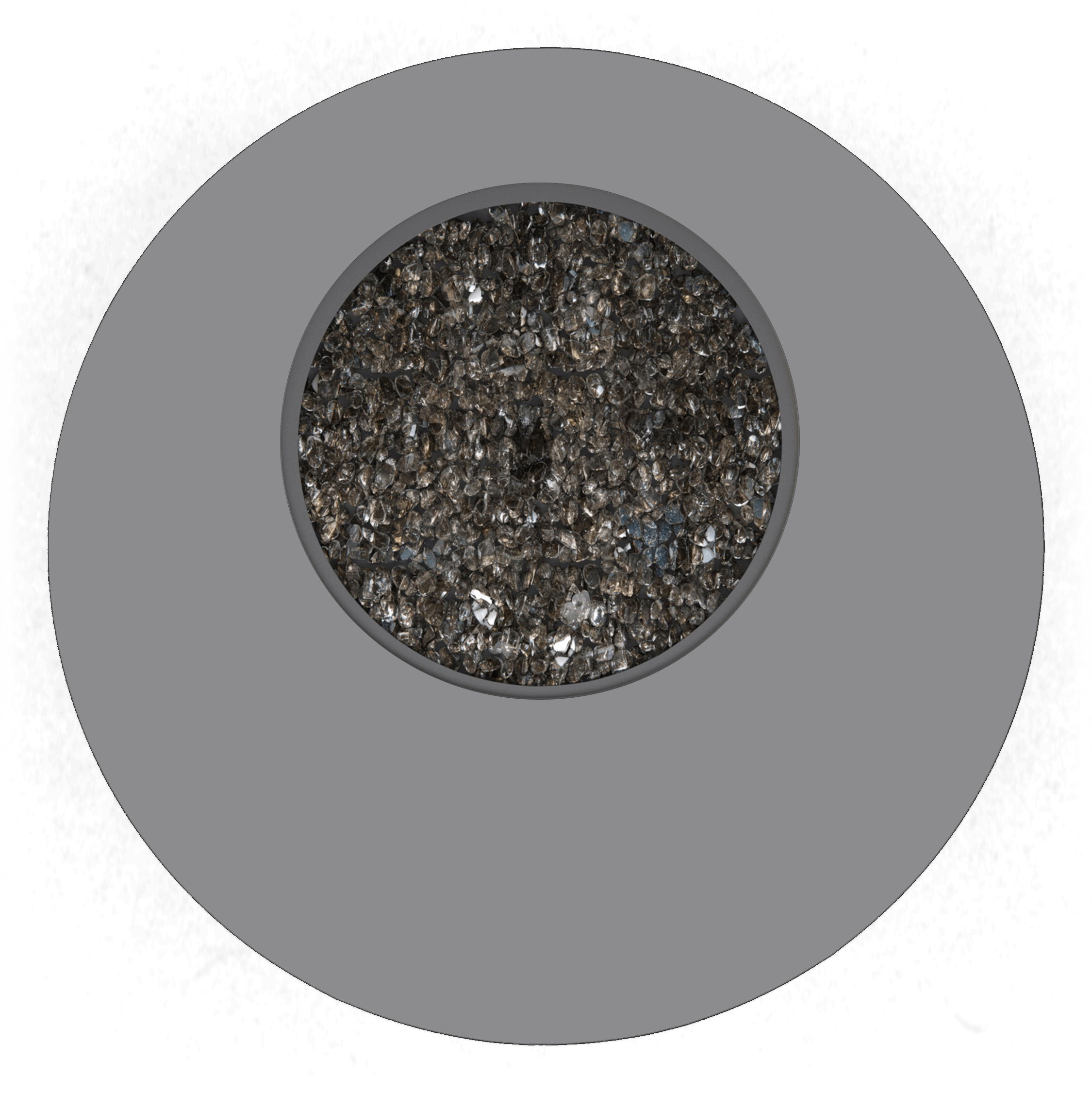 Sicily Outdoor Round Fire Pit