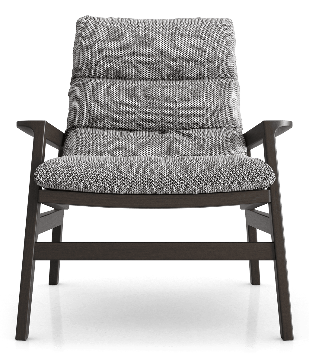 Fulton Lounge Chair - Mixed Marble Fabric
